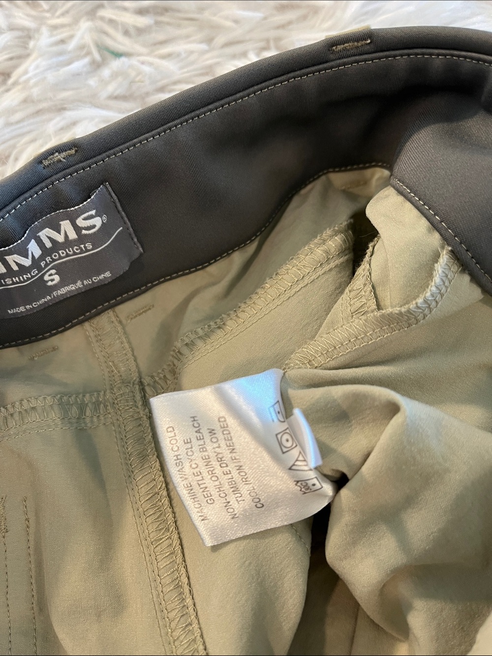 Simms Pants Women  Mataura Cargo River Water Resistant Fishing Gorpcore small - Picture 5 of 6